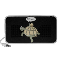 Turtle and snail "Whee!" Doodle speaker