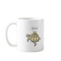 Turtle and snail.  Whee! mugs