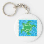Turtle Beach Tennis Key Chain