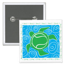 Turtle Beach Tennis Pin