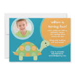 Turtle Birthday Party Invitation