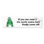 Turtle Bumper Sticker bumper stickers