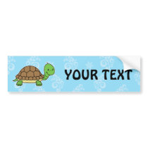 Turtle bumper sticker