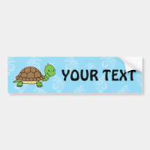 Turtle bumper sticker