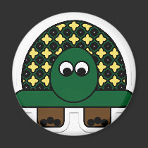 Turtle Cartoon Art magnets