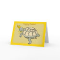 Turtle easter bunny! cards