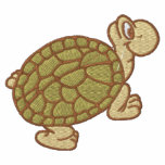 Turtle embroidered men's t-shirt embroidered shirts