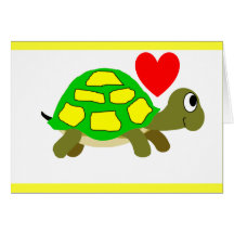 Turtle Love Card