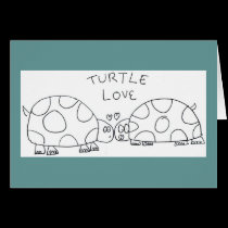 Turtle Love cards