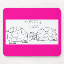 Turtle Love mousepads