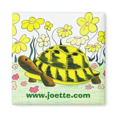 Turtle Magnet by joette_murray