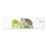 Turtle On Vines Bumper Sticker
