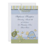 Turtle Reef and Gold Fish Baby Shower Invitation