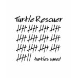 Turtle Rescuer t-shirts