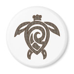 Turtle-shell-print Magnet