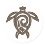 Turtle-shell-print Sticker
