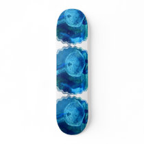 Turtle Swimming Underwater Skateboard