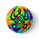 Turtle Symmetry Tiedye Buttons