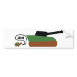 turtle tank mom bumper sticker