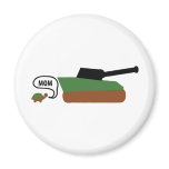 turtle tank mom refrigerator magnet