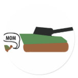 turtle tank mum stickers