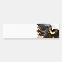 Turtle with Mouth Open Bumper Stickers