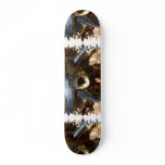 Turtle with Mouth Open Skateboard