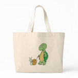turtle with pet snail bags