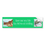 turtle zazzle, crab zazzle, Save our sea life S... Bumper Stickers