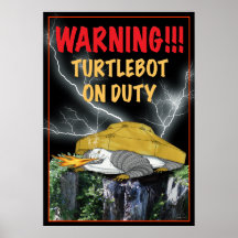 Turtlebot on Duty Print