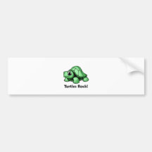Turtles Rock! Bumper Stickers