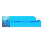 Turtle's Under Sea Life, SAVE OUR REEFS, zazzle... bumper stickers