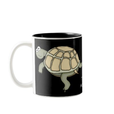 TURTLEY AWESOME turtle gift mug! by graphicdoodles