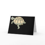 Turtley awesome turtle happy birthday card!