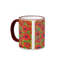 Tuscan Poppies Coffee Mug