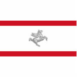 Tuscany, Italy flag photo sculptures