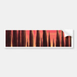 Tuscany Landscape Painting - Multi Bumper Sticker