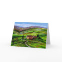 TUSCANY LANDSCAPE WITH GREEN HILLS cards