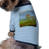 Tuscany Village Palette Dog Tee Shirt