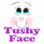 tushy face photo sculptures
