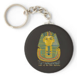 Tutankhamun mummy, the ancient King Tut of Egypt keychains