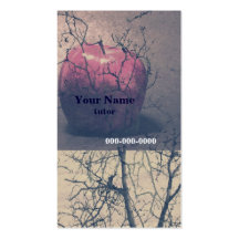 tutor business card