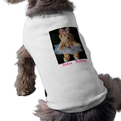 Tutu Bunny Dog T Shirt by fairytalebears