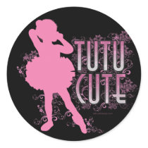 Tutu Cute (Pink) Sticker