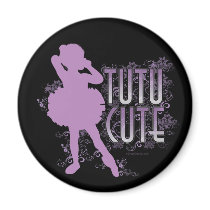 Tutu Cute (Violet) Fridge Magnets