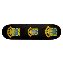 Tuvalu Coat of Arms Skate Deck