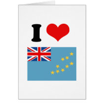Tuvalu Flag Cards
