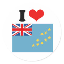 Tuvalu Flag Sticker