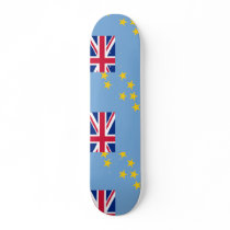 Tuvalu, United Arab Emirates flag Custom Skate Board
