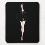Tux Black Mousepad